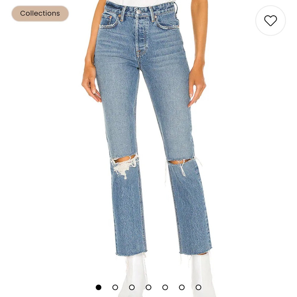 GRLFRND Karolina High Rise Straight Crop